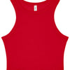 Women’s micro rib racer tank