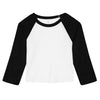 Women’s micro rib 3/4 raglan baby t-shirt
