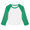 Women’s micro rib 3/4 raglan baby t-shirt