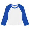 Women’s micro rib 3/4 raglan baby t-shirt