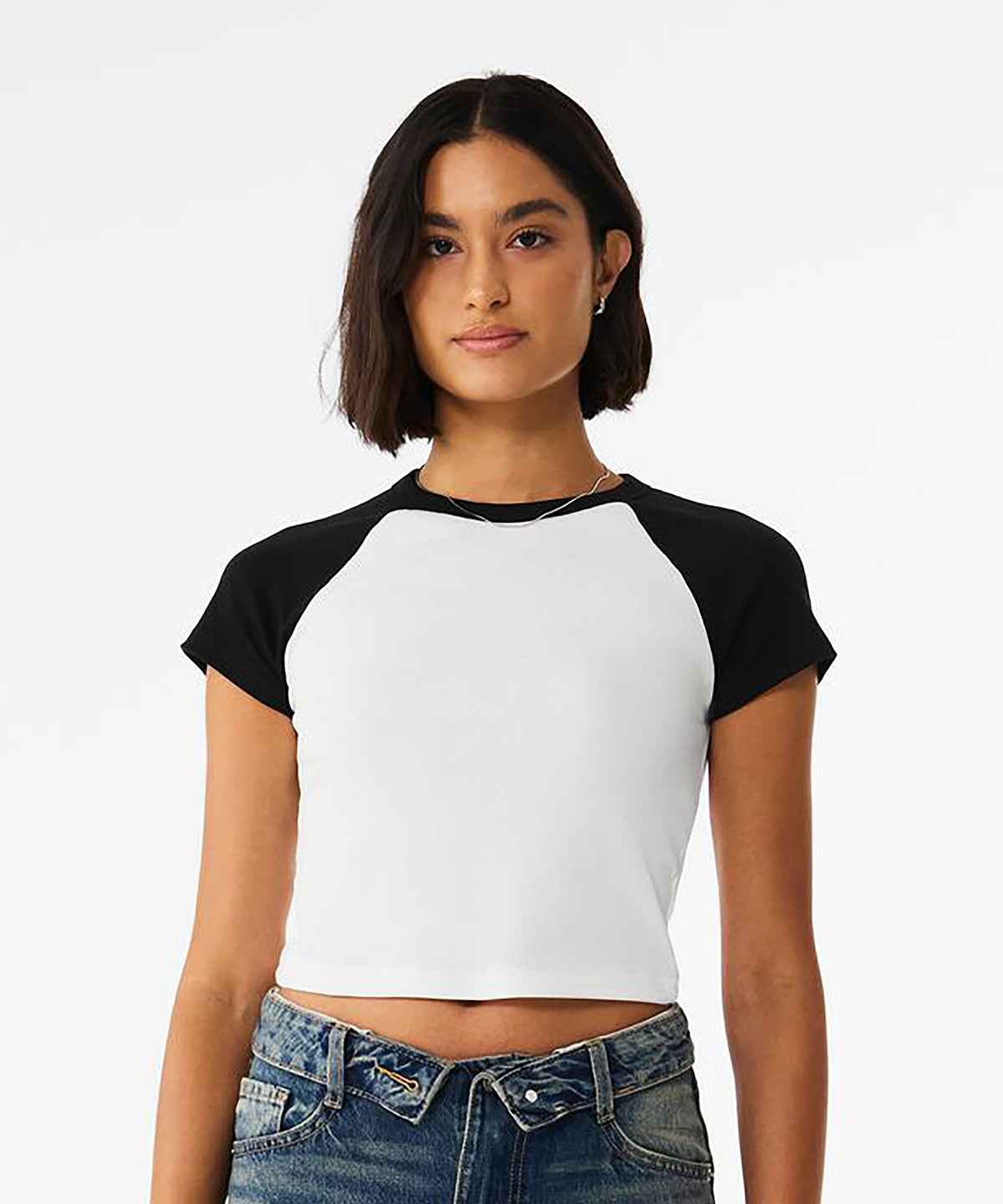 Women’s micro rib raglan baby t-shirt