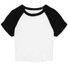Women’s micro rib raglan baby t-shirt