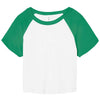 Women’s micro rib raglan baby t-shirt