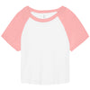 Women’s micro rib raglan baby t-shirt