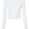 Women’s micro rib long sleeve baby t-shirt