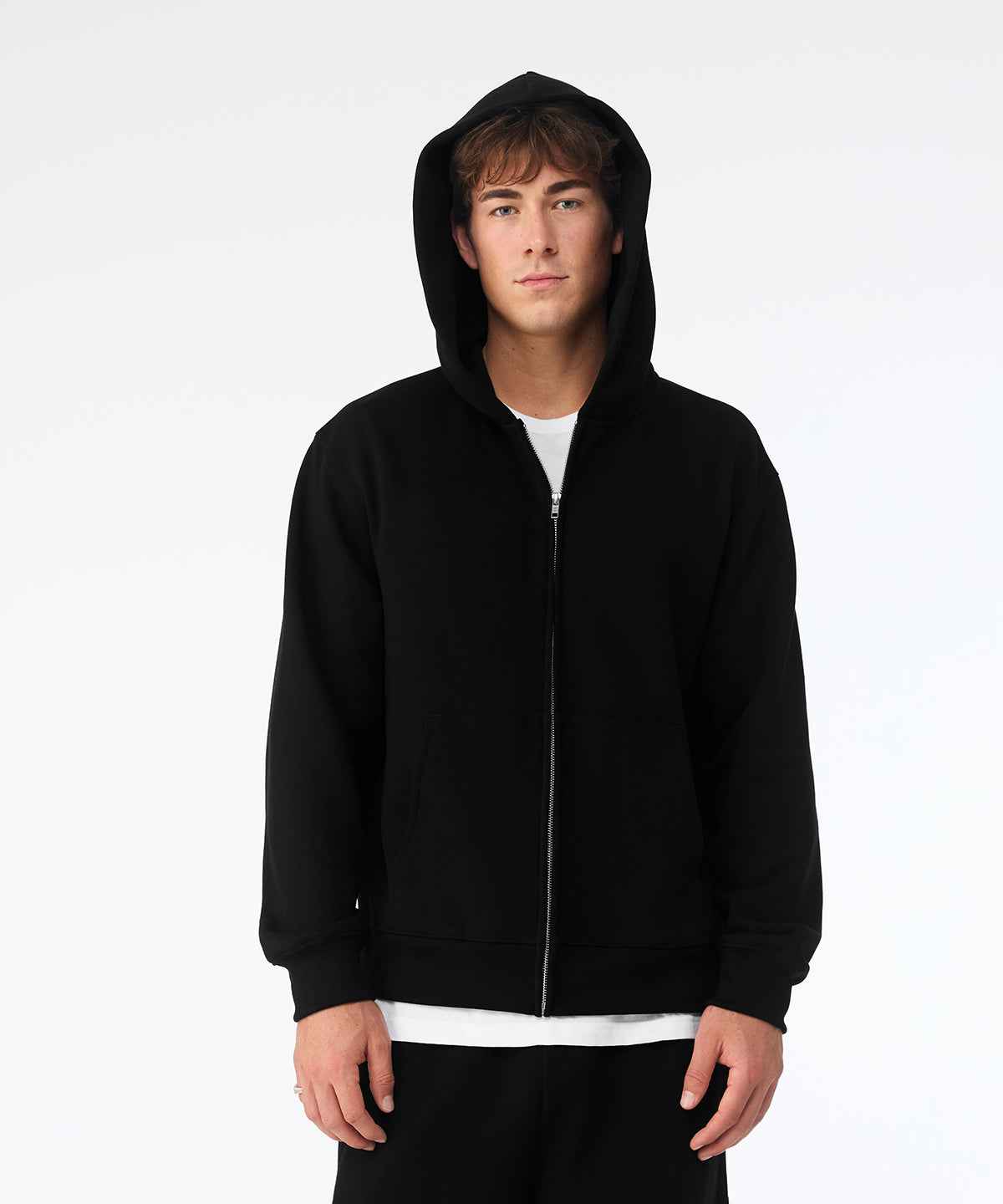 Unisex heavy full-zip hoodie