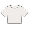 Women’s heavyweight washed cropped tee