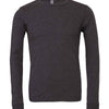 Unisex heather CVC long sleeve t-shirt