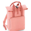 Twin handle roll-top backpack