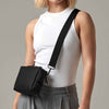 Matte PU cross-body bag