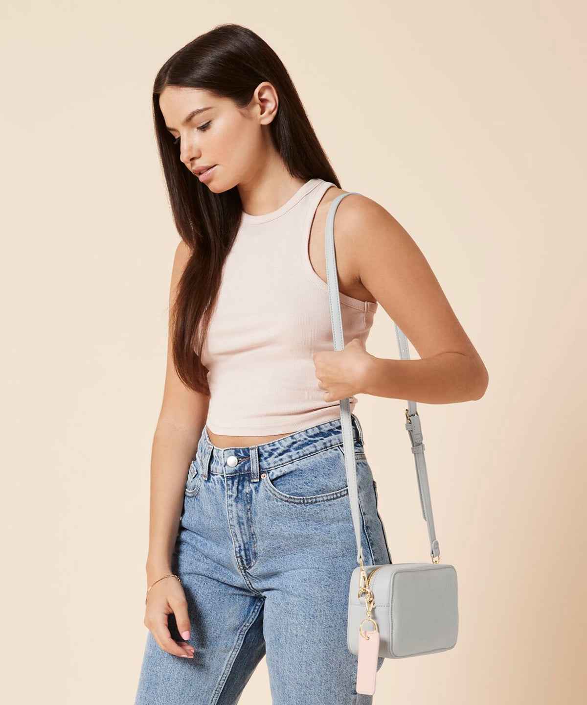 Boutique structured cross body bag