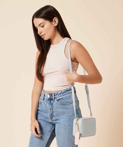 Boutique structured cross body bag