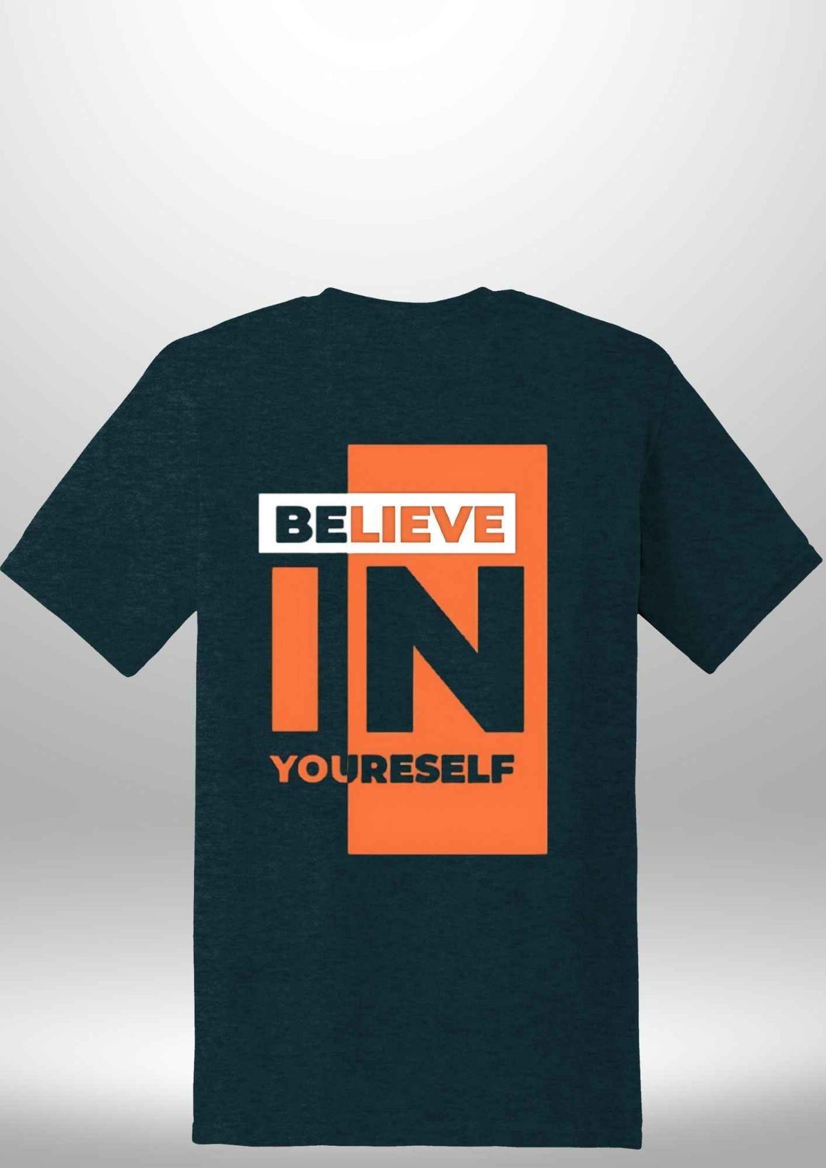 Red "Believe In Yourself" Luxe T-Shirt by Luxe Sensational