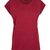 Women's extended shoulder tee