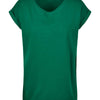 Women's extended shoulder tee