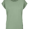 Women's extended shoulder tee