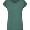Women's extended shoulder tee