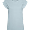 Women's extended shoulder tee
