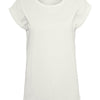 Women's extended shoulder tee