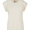Women's extended shoulder tee