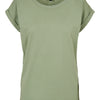 Women's extended shoulder tee
