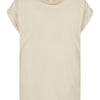 Women's extended shoulder tee