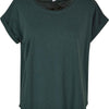 Women's long slub tee