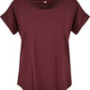 Women's long slub tee
