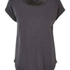 Women's long slub tee