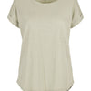 Women's long slub tee