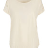 Women's long slub tee