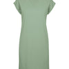 Women's turtle extended shoulder dress