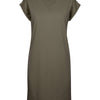 Women's turtle extended shoulder dress