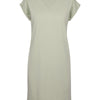 Women's turtle extended shoulder dress