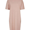 Women's organic oversizes slit tee dress