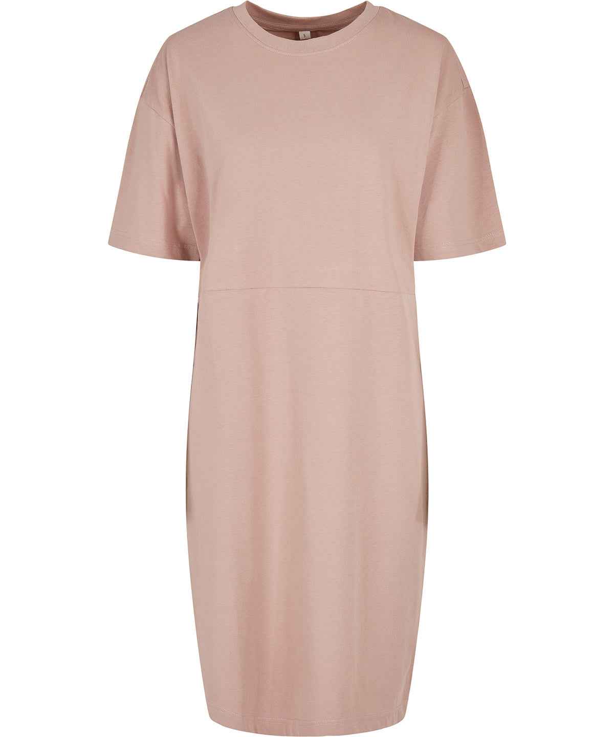 Women's organic oversizes slit tee dress