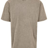 Acid washed heavy oversized tee