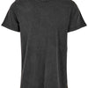 Acid washed round neck tee