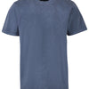 Acid washed round neck tee