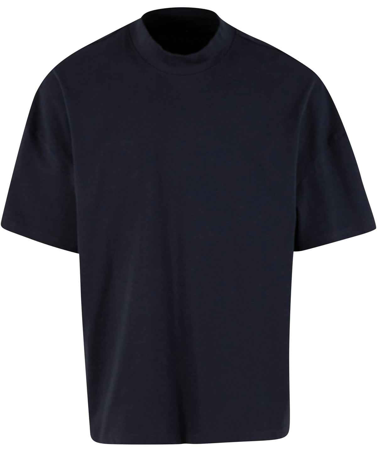 Oversized mock neck tee