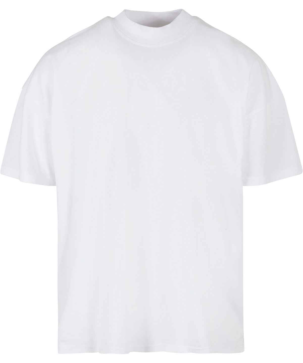Oversized mock neck tee