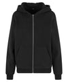 Women’s fluffy zip hoodie