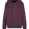 Women’s fluffy zip hoodie