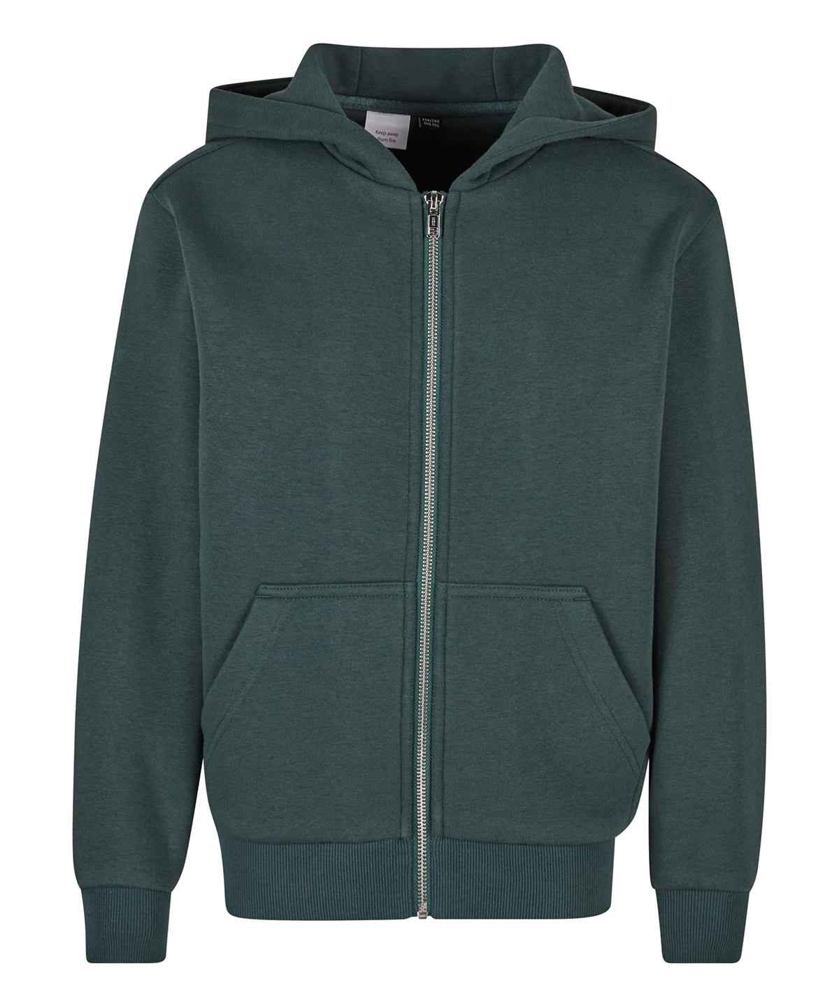 Kids fluffy zip hoodie
