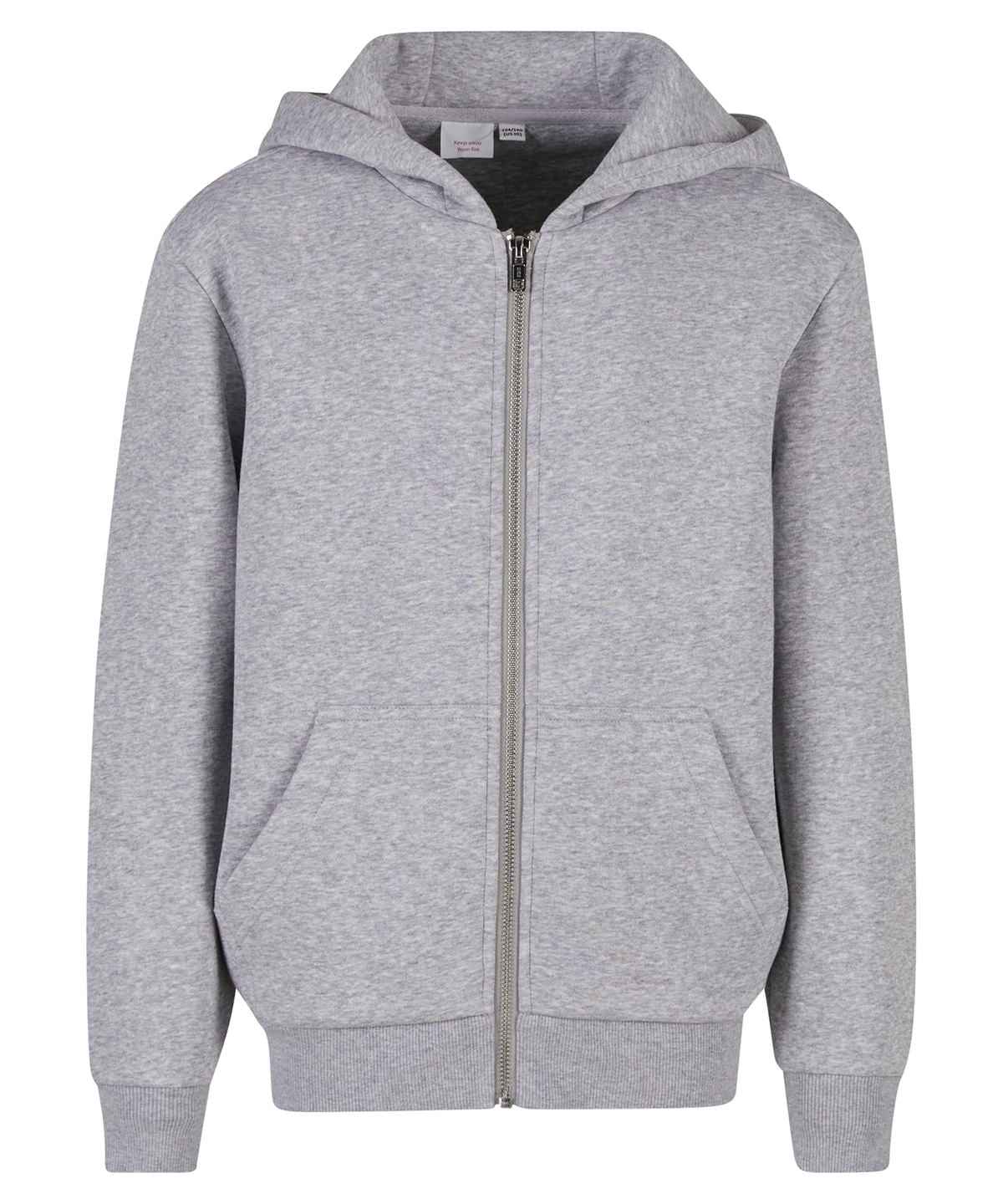 Kids fluffy zip hoodie