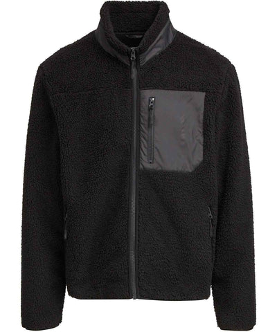 Bonded sherpa jacket