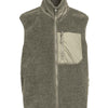Bonded sherpa vest