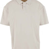 Oversized polo shirt
