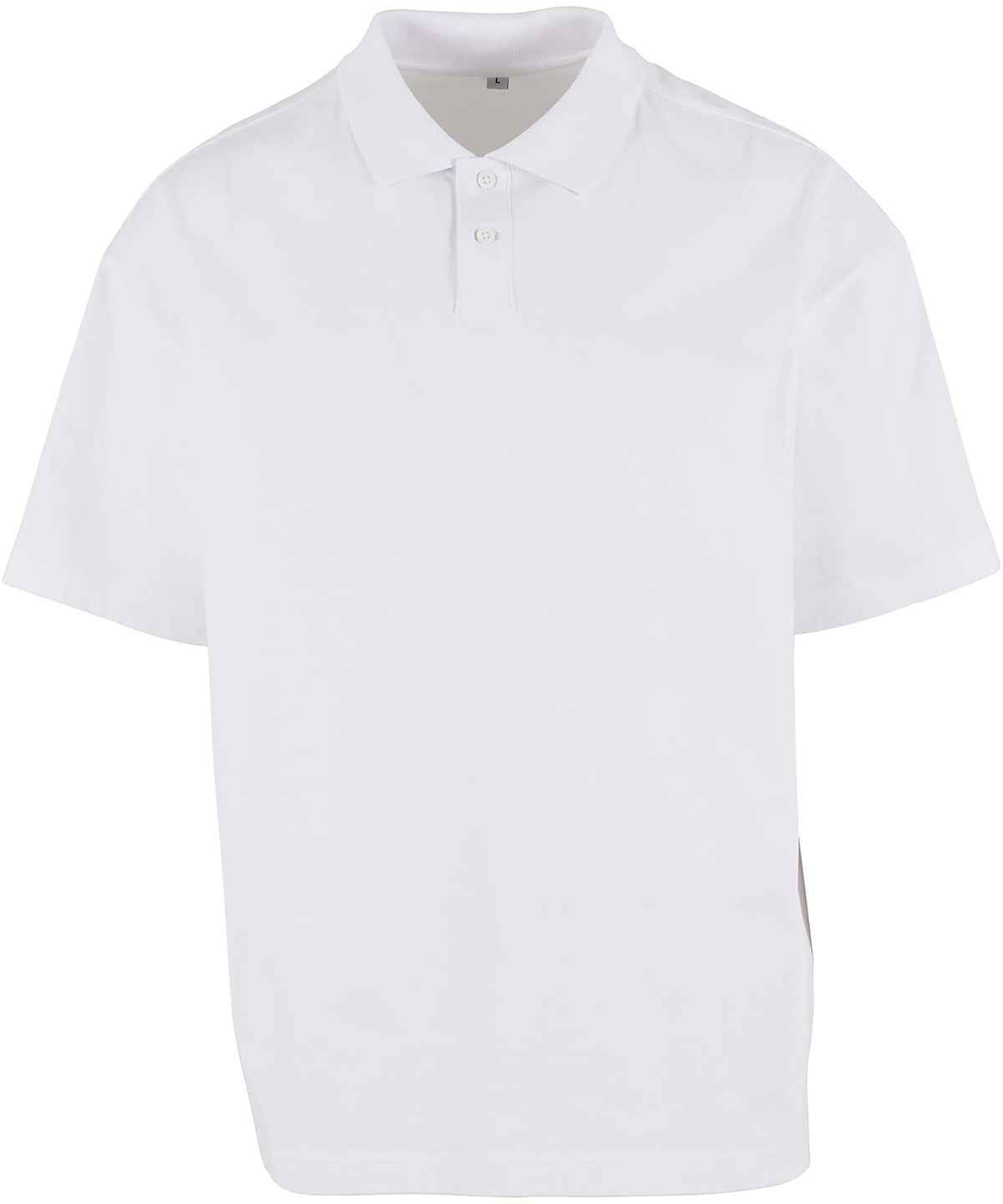 Oversized polo shirt