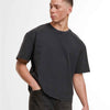 Vintage cropped heavy oversized tee